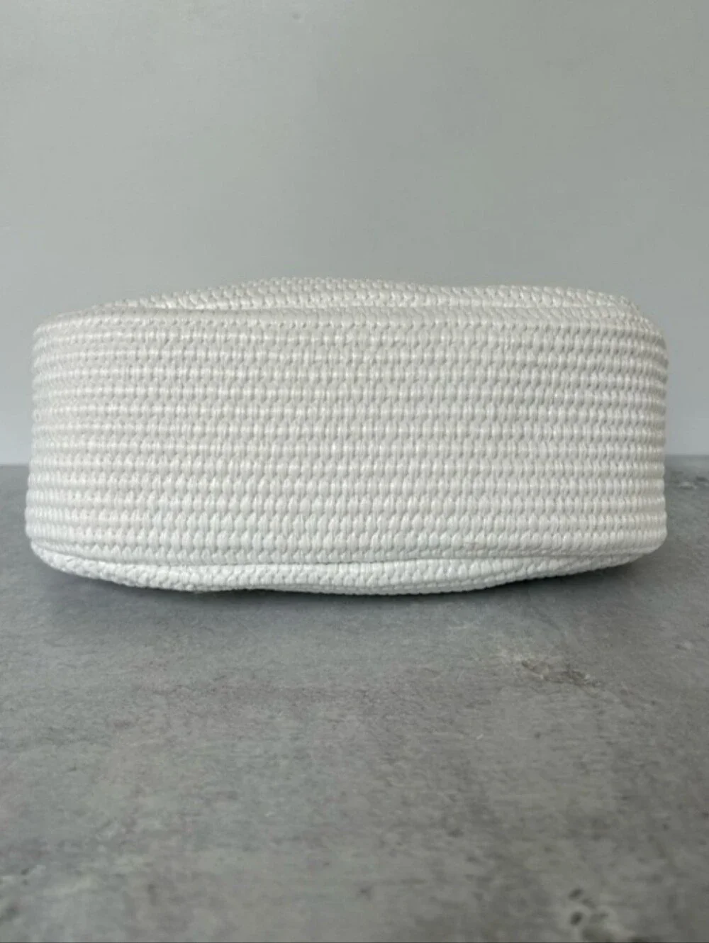 A . New Day Boho Bracelet Handbag in White NWT